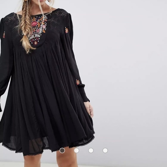 FREE PEOPLE Mohave Embroidered Mini Dress - Picture 2 of 10